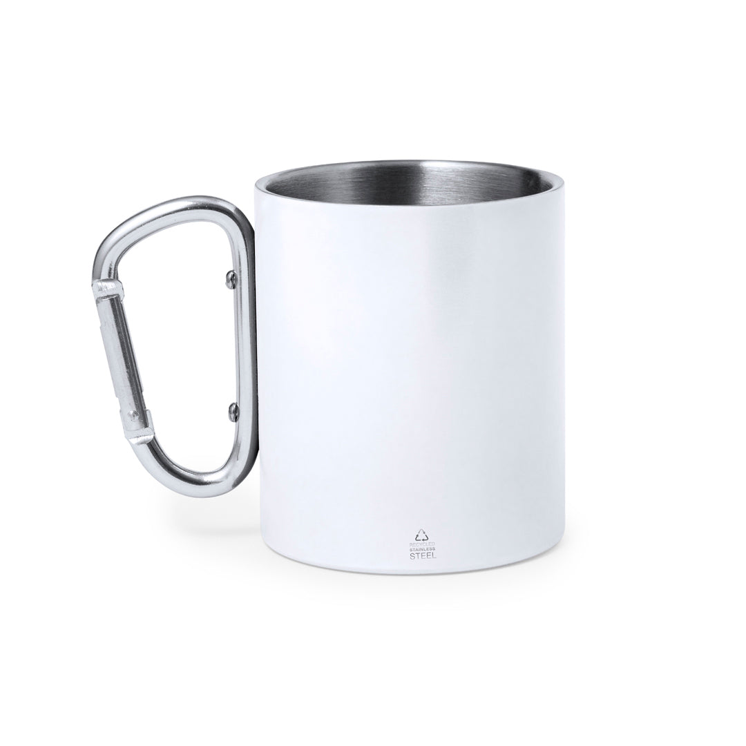 Taza Doble Pared de Acero Inox Reciclado - Clewi