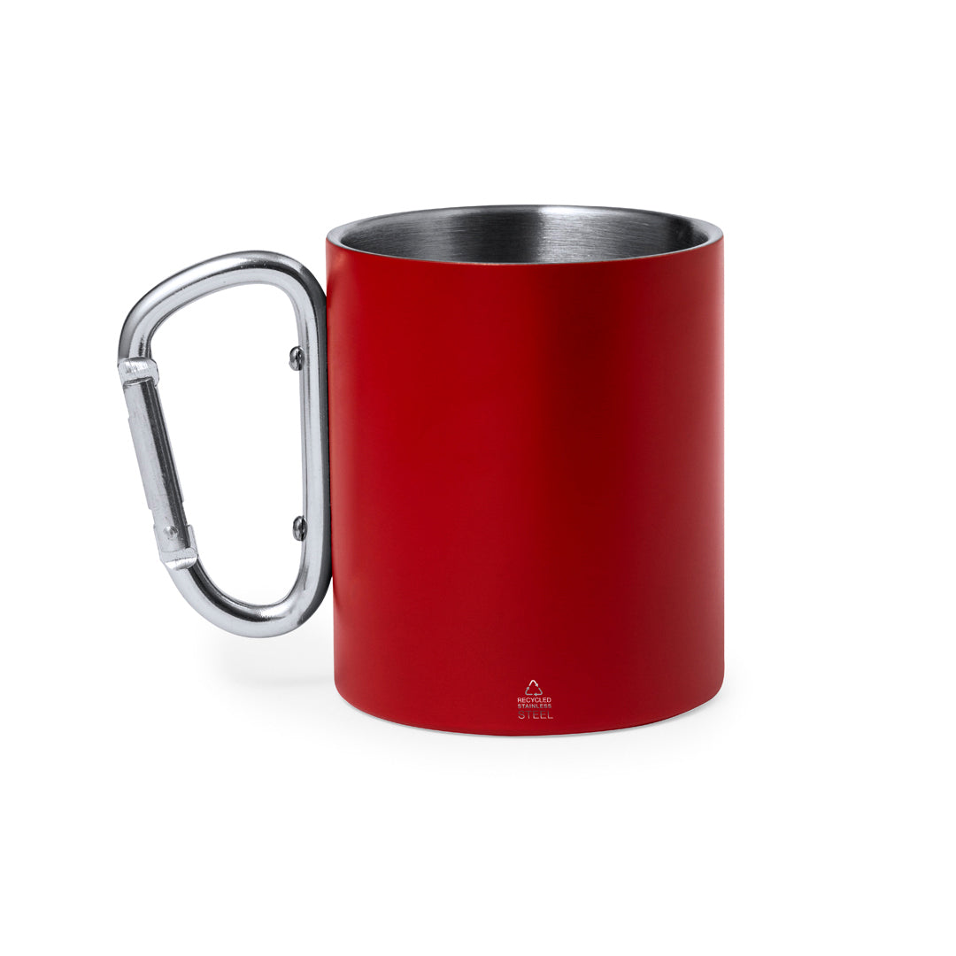 Taza Doble Pared de Acero Inox Reciclado - Clewi
