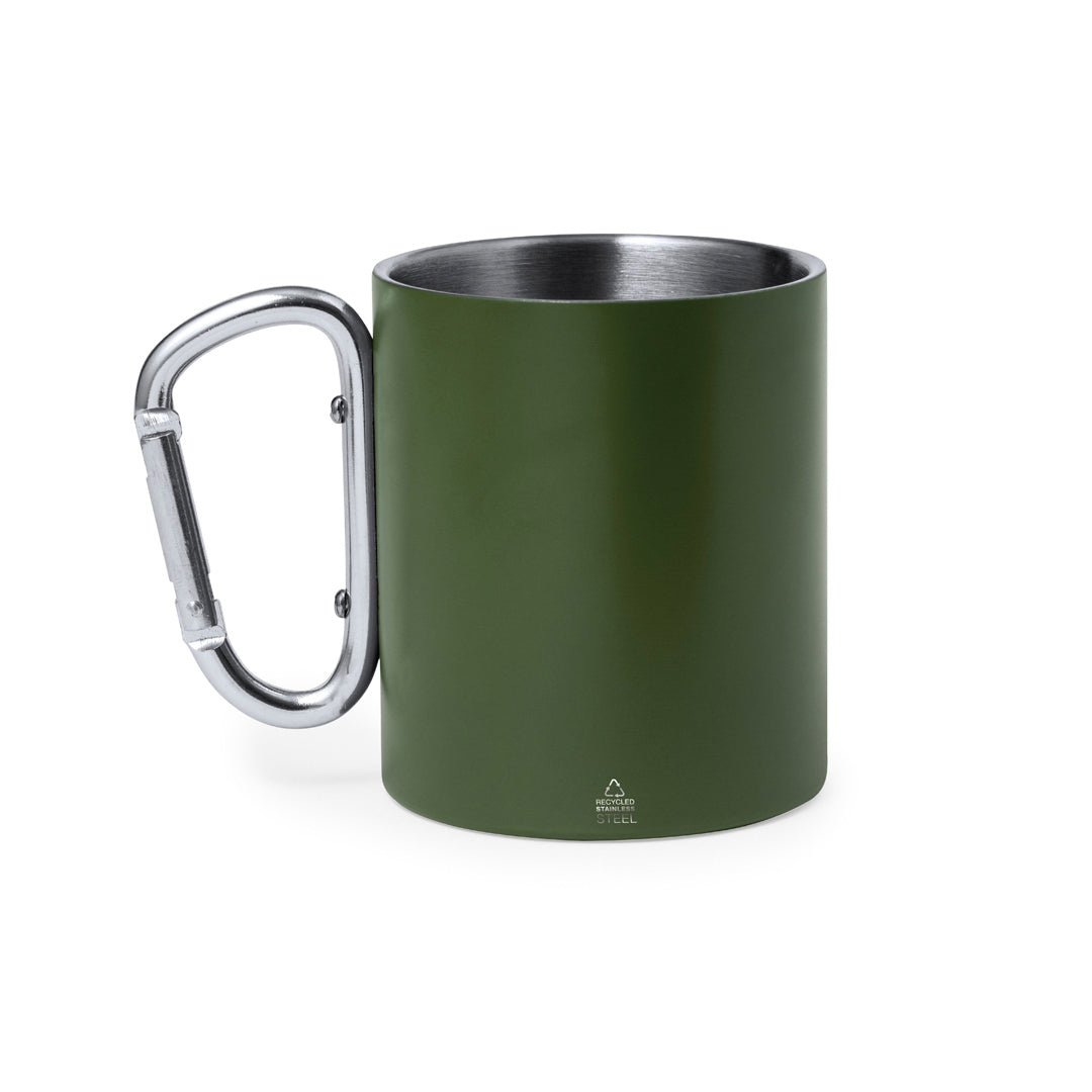 Taza Doble Pared de Acero Inox Reciclado - Clewi
