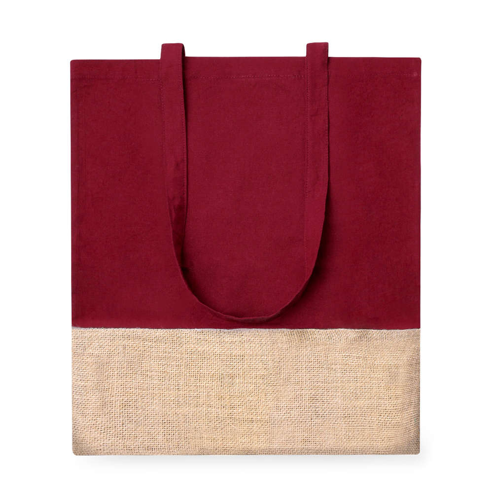 Bolsa de Asas en Algodón y Yute - Clewi