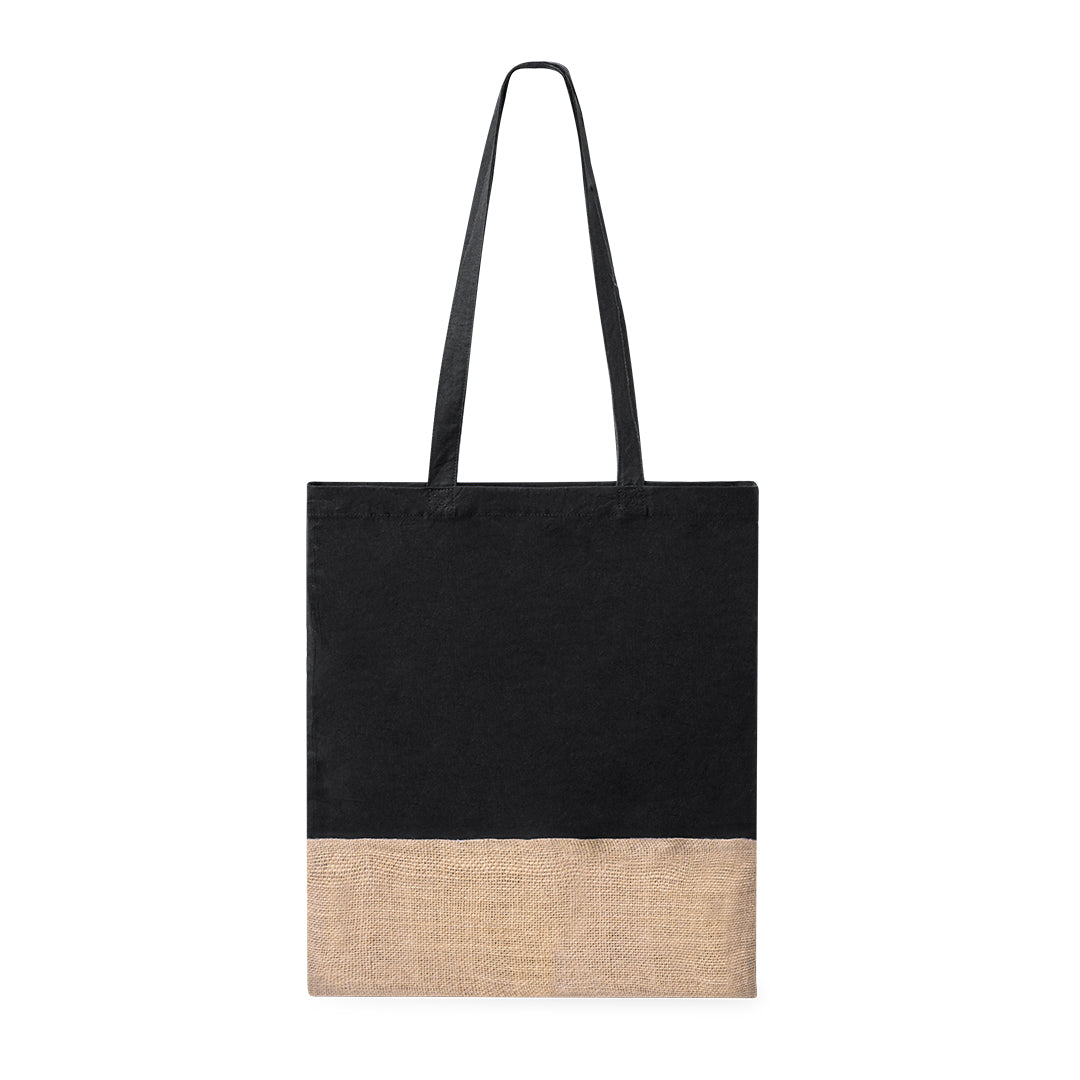 Bolsa de Asas en Algodón y Yute - Clewi