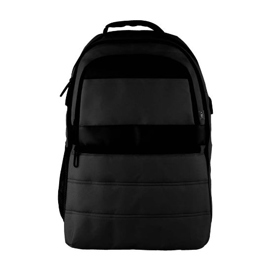 Mochila en RPET para Portátil, Puerto y Cable USB - Clewi