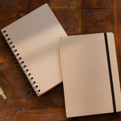 Grass Paper Cover Notebook