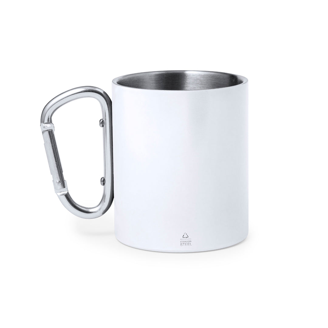 Recycled Stainless Steel Double Wall Mug