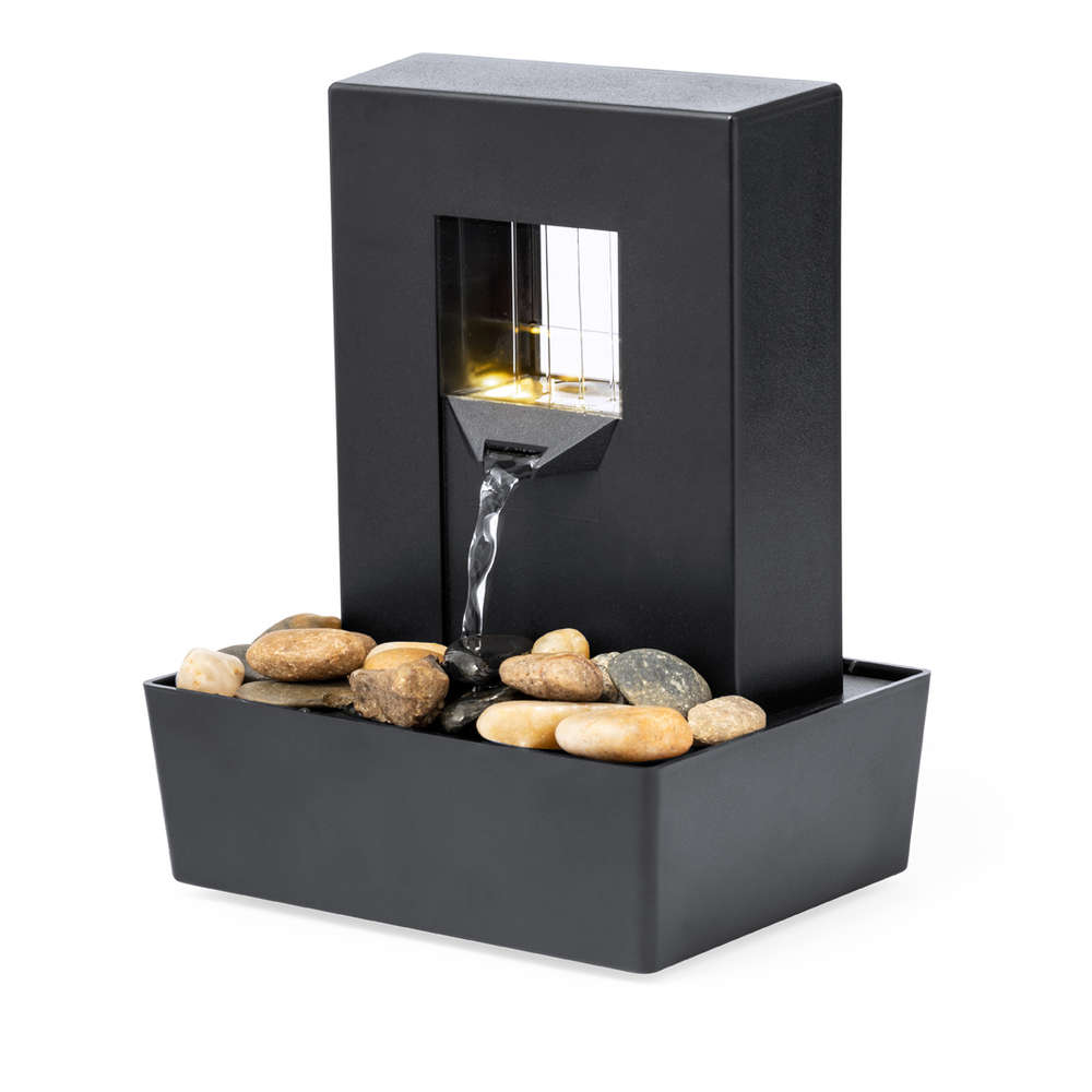 Fontana portatile con illuminazione a LED