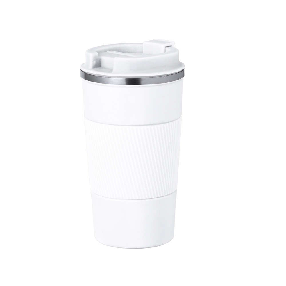 Stainless Steel Cup with Dispenser in Lid