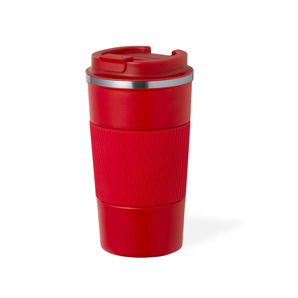 Stainless Steel Cup with Dispenser in Lid