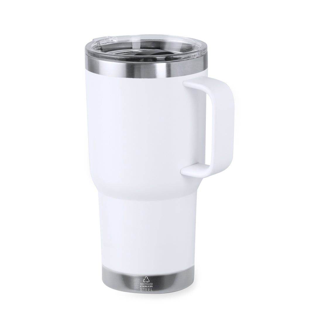 Recycled Stainless Steel Thermal Mug