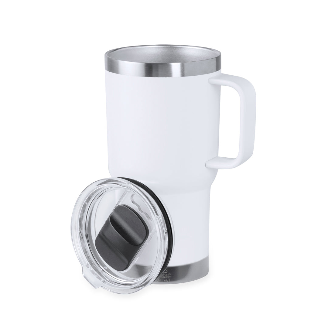 Recycled Stainless Steel Thermal Mug