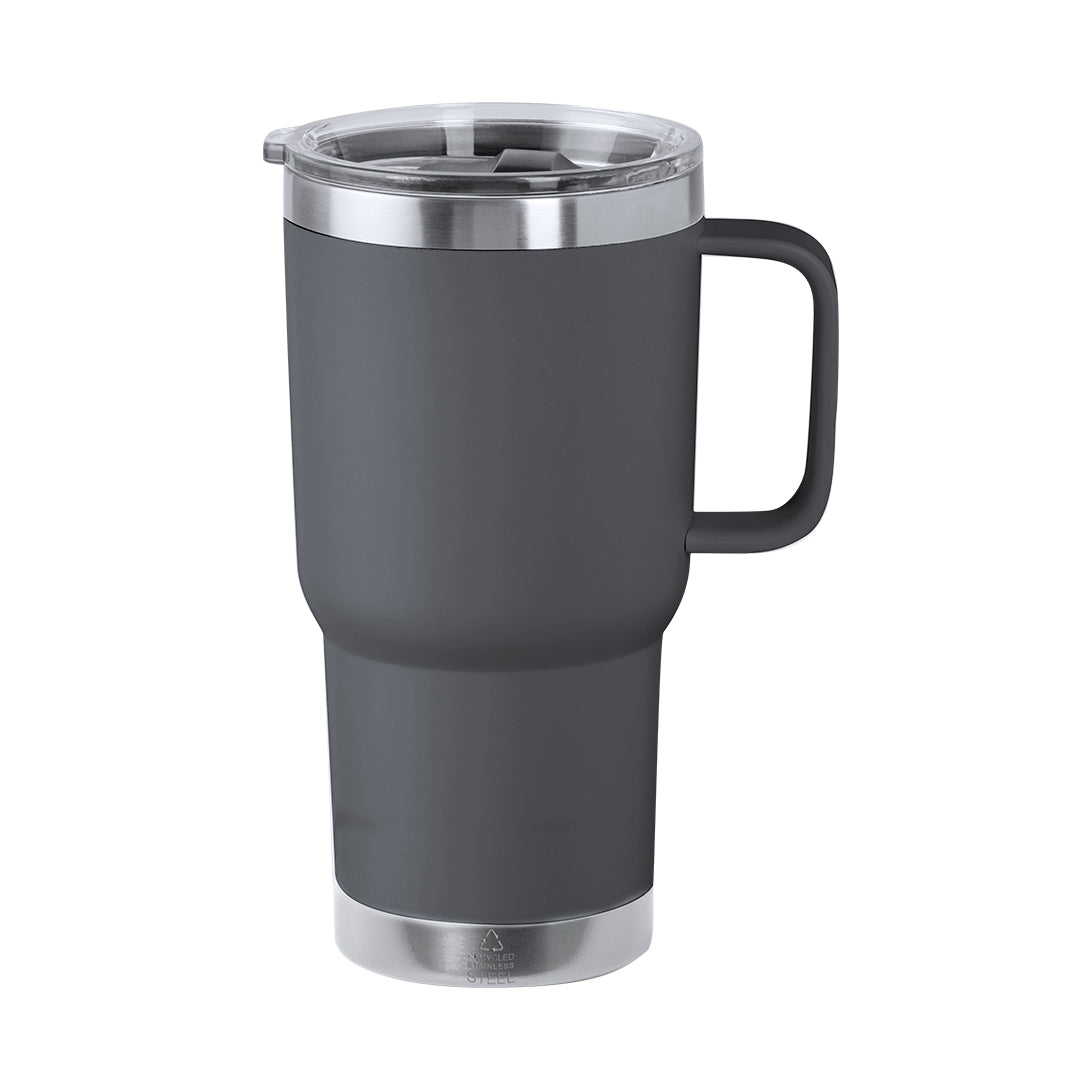 Recycled Stainless Steel Thermal Mug