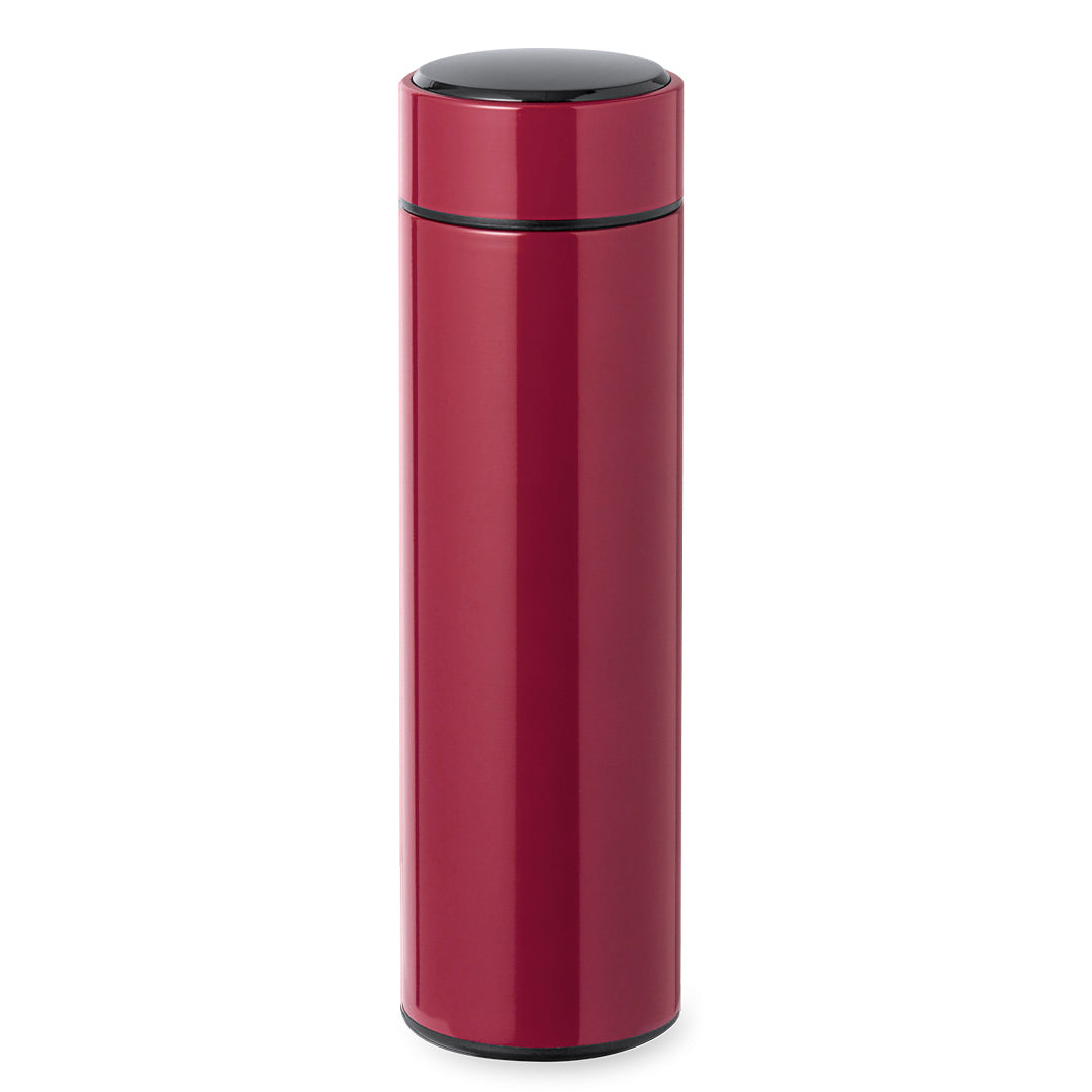 Thermos a doppia parete da 350 ml con indicatore di temperatura