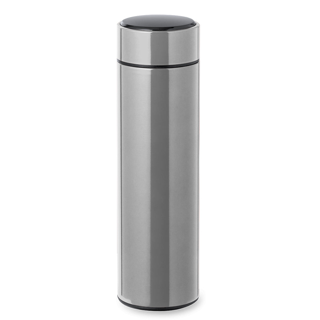 Thermos a doppia parete da 350 ml con indicatore di temperatura