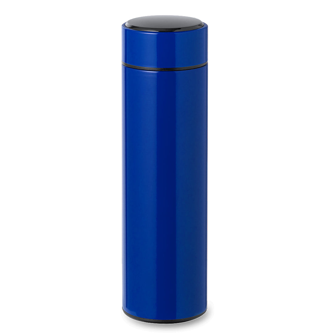 Thermos a doppia parete da 350 ml con indicatore di temperatura