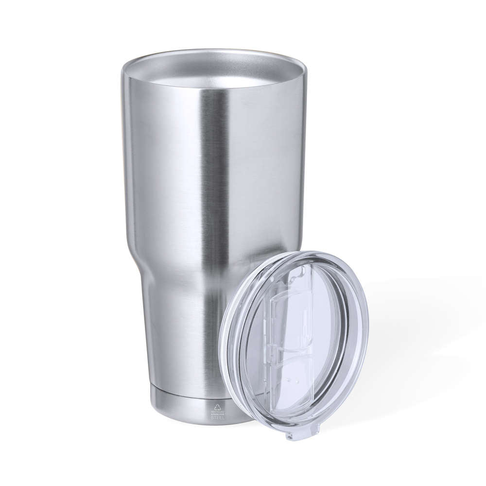 Thermal Mug in Recycled Stainless Steel 800ml