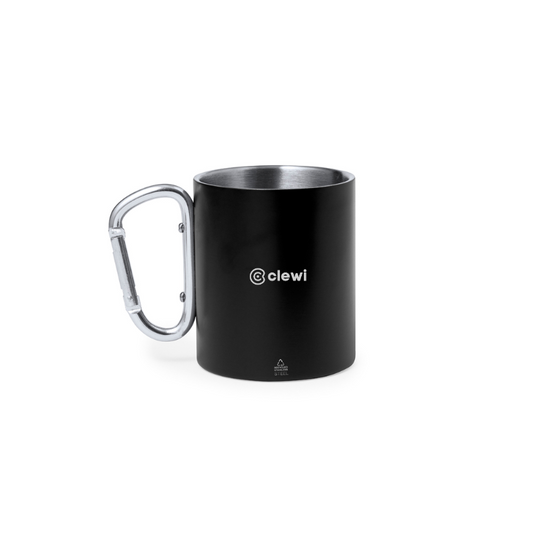 Taza Doble Pared de Acero Inox Reciclado - Clewi