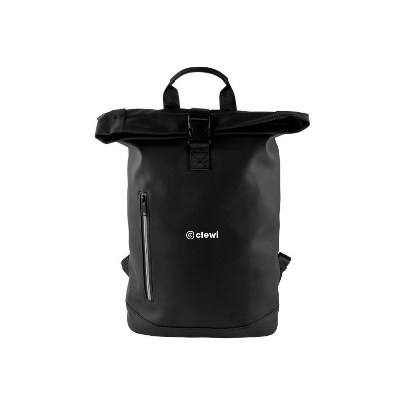 Rubber Roll-Top Backpack